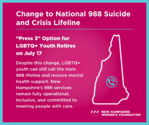 988 Suicide and Crisis Lifeline