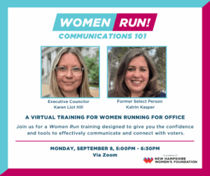 women run 2025 comms 101