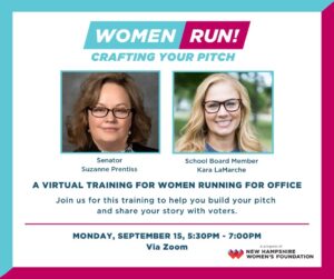 2025 Women Run Crafting your Pitch Training